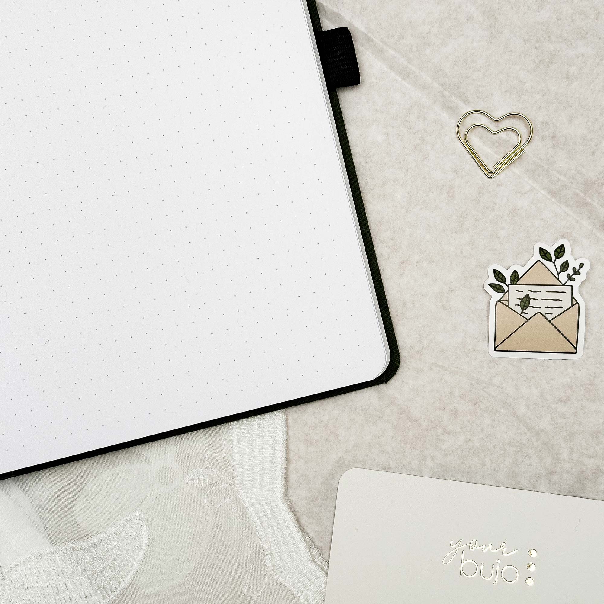 Dotted Journal - 176 pages - 100% recycled paper - Olive - Image 3
