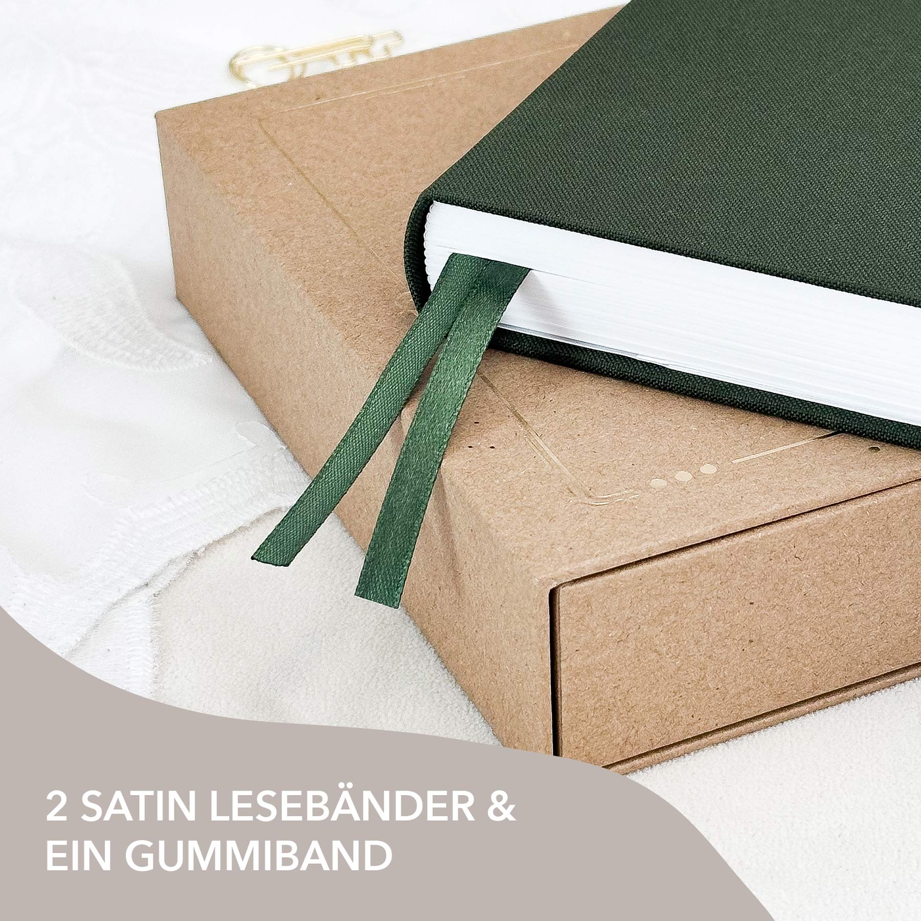 Hand-drawn journal - Undated planner - Olive - Image 11