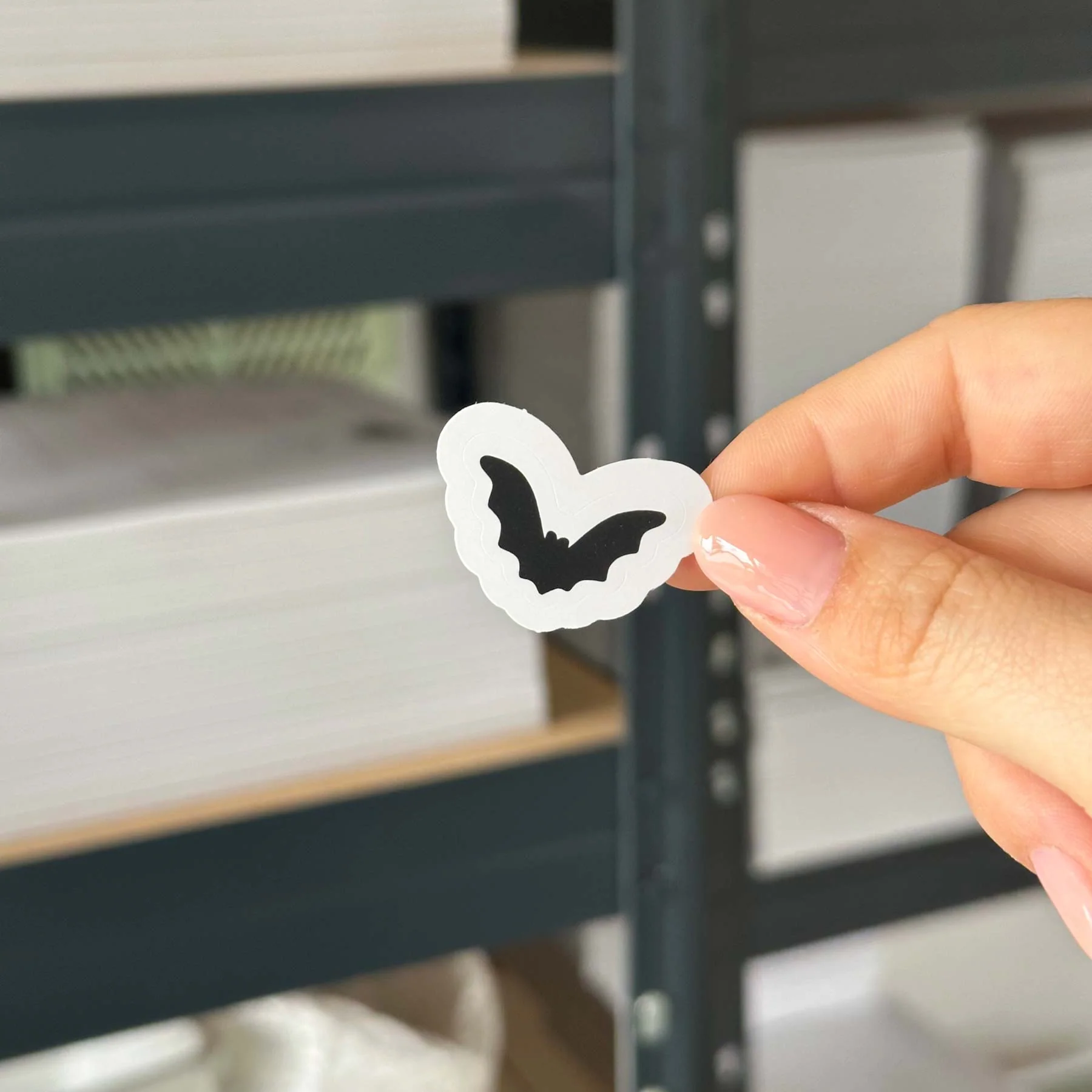 Hand-drawn sticker - Bat - Size S - Image 2