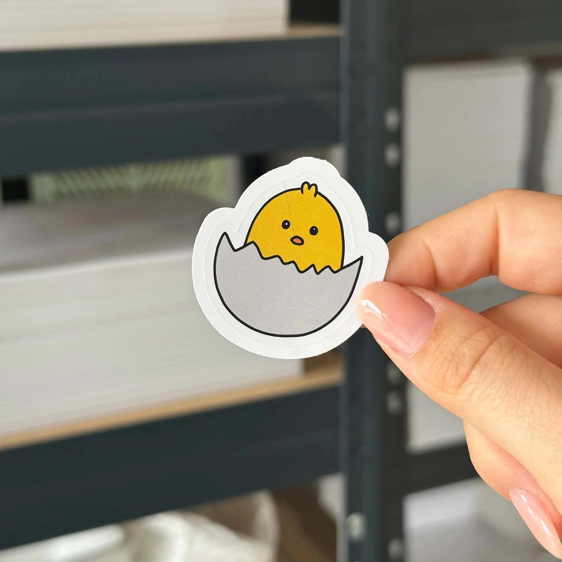 Hand-drawn sticker - Chick - Size M - Image 2