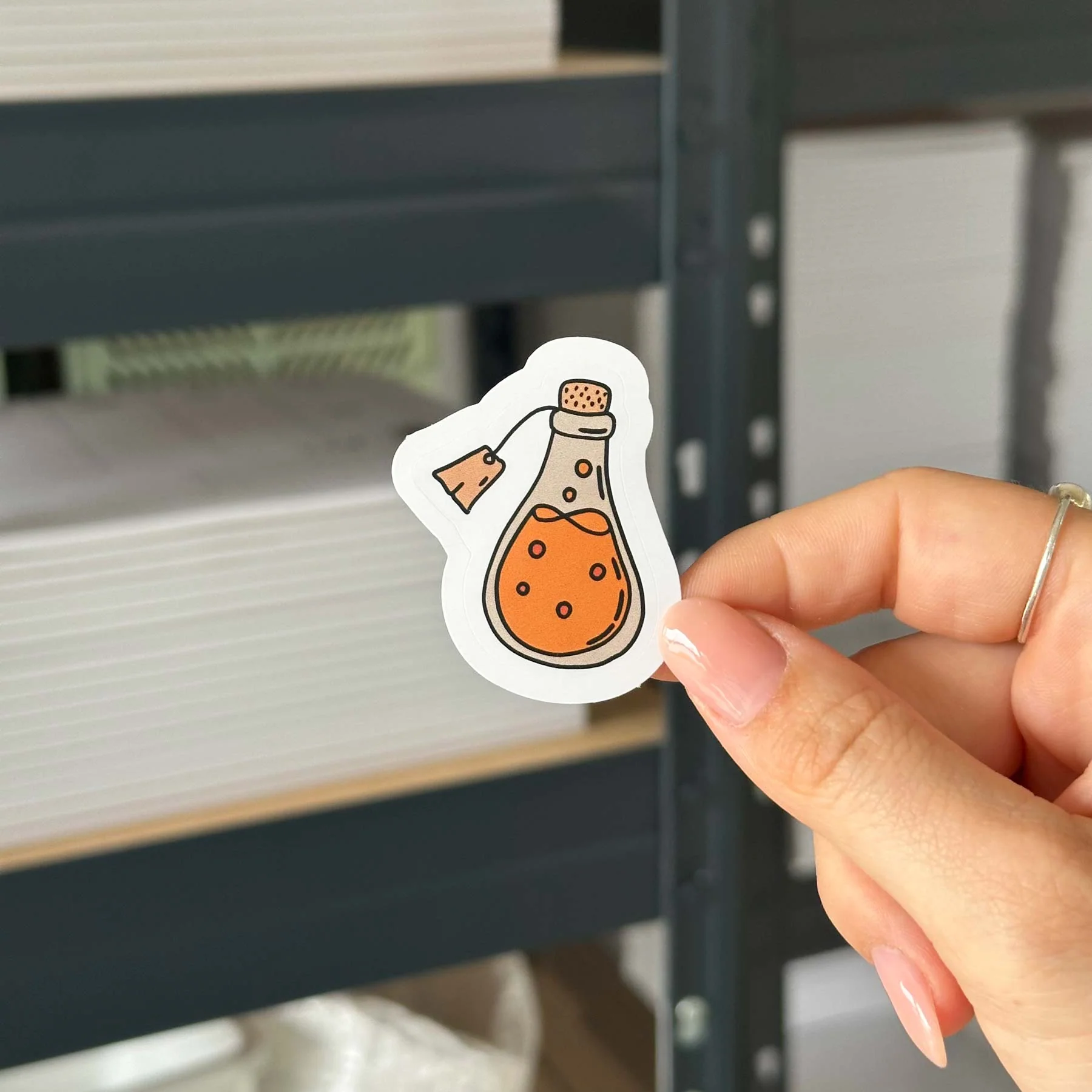 Hand-drawn sticker - Magic potion - Size M - Image 2