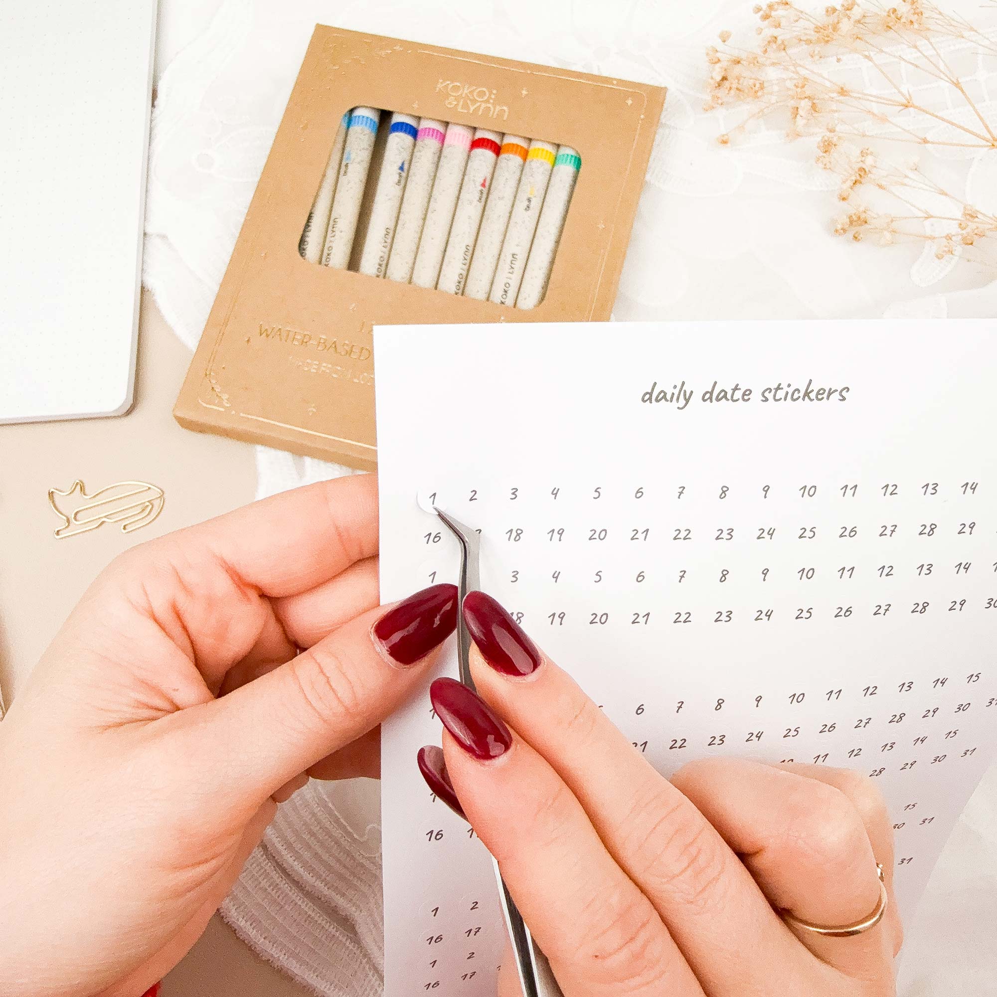 Date stickers set - 2026 - Image 12