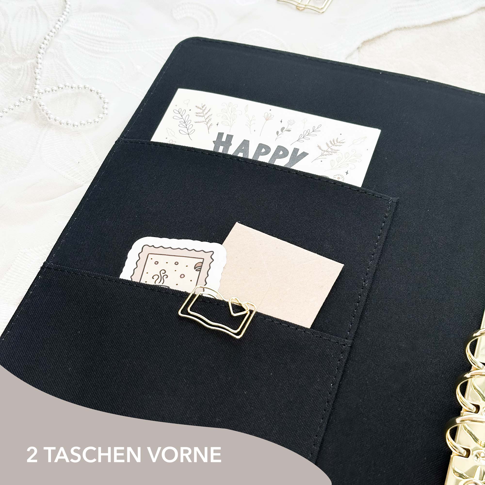Ring Binder - Black - Image 4