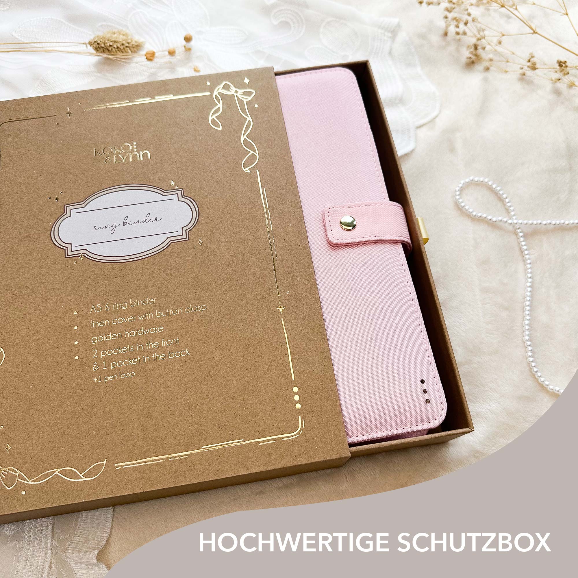 Ring Binder - Rose - Image 3